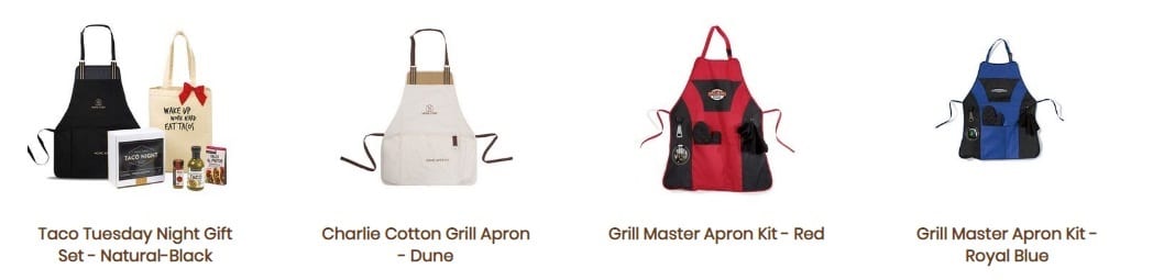 Fort Worth promotional products aprons