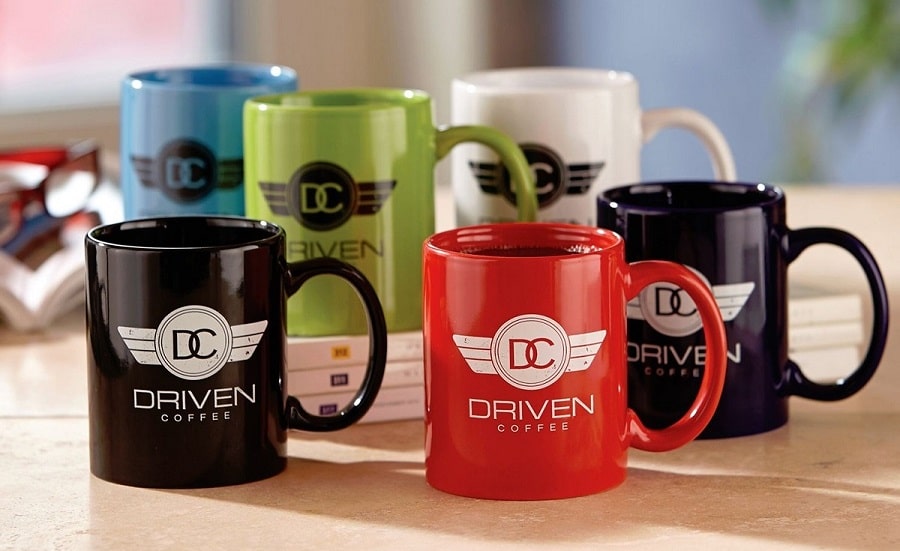 Promotional mugs